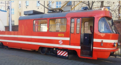 Nové mazací tramvaje v Praze