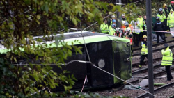 Londýnská tramvaj překročila povolenou rychlost